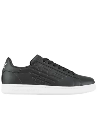 EA7 Logo Embossed Classic 'Black / White'