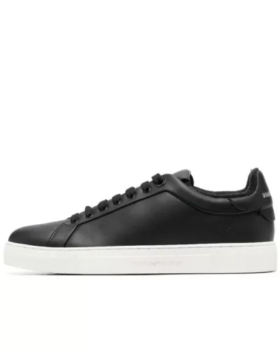 EA Sneakers Logo-Print 'Black'