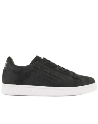 EA Sneakers Logo Embossed 'Black'
