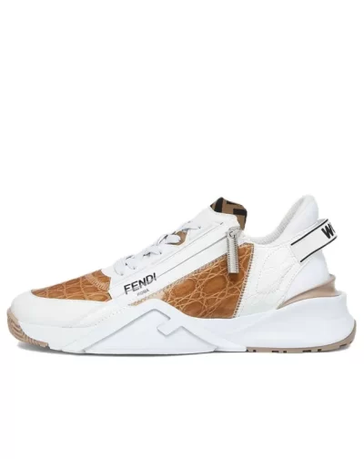 FF Flow Anti-Slip And Wear-Resistant Breathable 'White Brown'