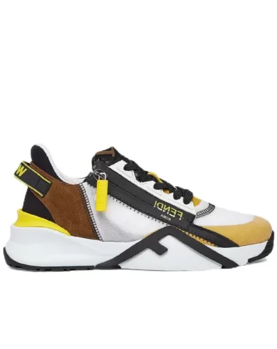 FF Flow Low-Top Athletic 'White Yellow Black'
