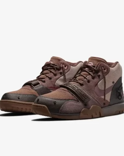 Travis Scott x Air Trainer Archeo Brown and Rusty Pink