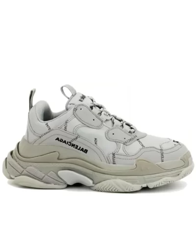 Triple S Clear 'Allover Logo Gray'