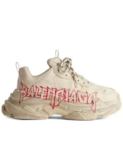 Triple S Diy Metal 'Beige Red Black'