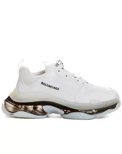 Triple S Sneaker 'Clear Sole White Black'