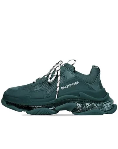 Triple S 'Clear Sole Full Dark Green'