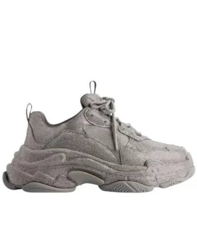 Triple S 'Rhinestones Dark Grey'